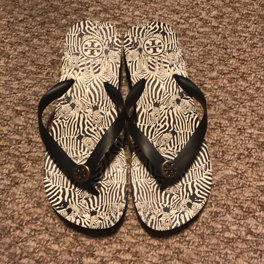Tory Burch Flip Flops size 9